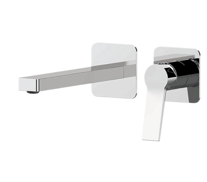 Встраиваемый смеситель для раковины Remer Rubinetterie Slash &amp; Dot SL15PL, хром
