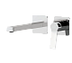 Встраиваемый смеситель для раковины Remer Rubinetterie Slash &amp; Dot SL15PL, хром - изображение 1
