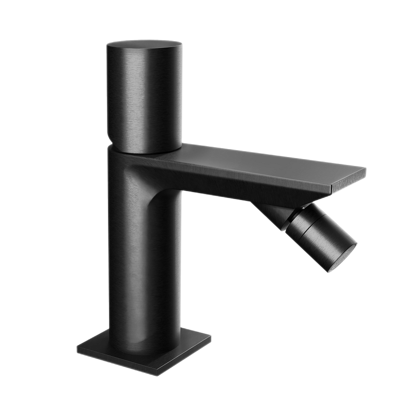 Смеситель для биде Remer Rubinetterie Edge EG520CFP, черный брашированный хром