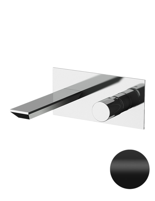 Встраиваемый смеситель для раковины Remer Rubinetterie Edge EG515NO, черный матовый