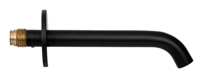 Излив настенный Remer X Style 91XNO черный матовый