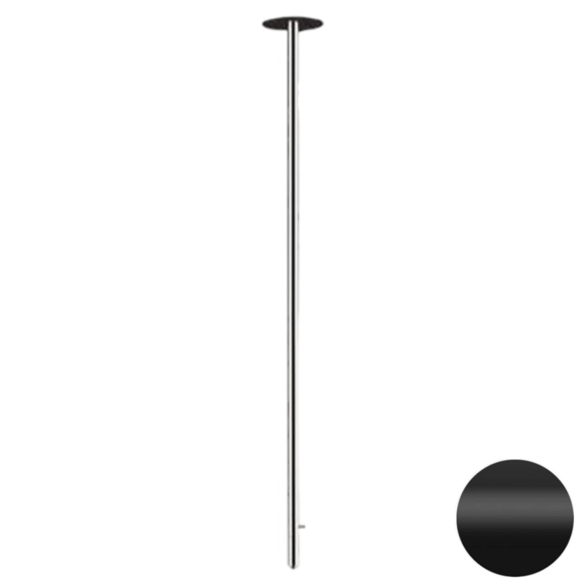 Смеситель потолочный Remer Rubinetterie X Style N17NO, черный матовый