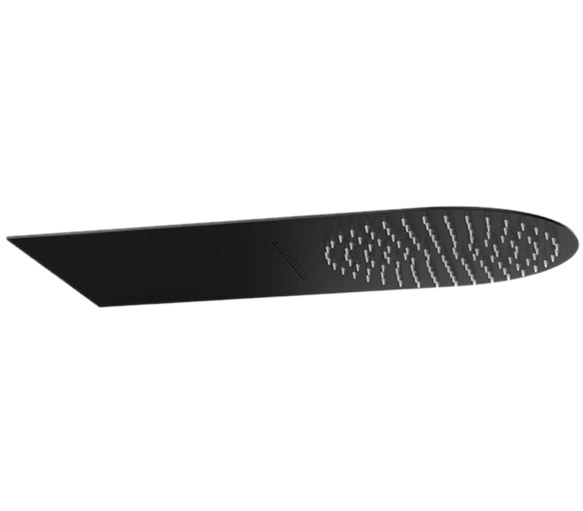 Тропический душ Remer Rubinetterie 350UFMCANOX, черный матовый