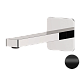 Излив настенный Remer Slash 91SLNO черный матовый - изображение 1