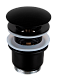 Донный клапан с переливом 1”1/4 Remer 905CC2114NO черный матовый - изображение 2
