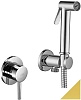 Смеситель с гигиеническим душем Paffoni, золото, KITDUP110HG