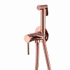 Смеситель с гигиеническим душем Abber Wasser Kreis, розовое золото, AF8125RG