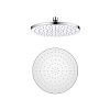 Верхний душ Aquatek, хром, AQ2086CR