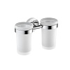 Стакан для зубных щеток Aquatek Европа, хром, AQ4117CR