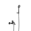 Смеситель для ванны Aquatek Европа, оружейная сталь, AQ1349BGM