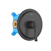 Встраиваемый смеситель Aquatek Классик, черный, AQ1566MB