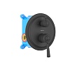 Встраиваемый смеситель Aquatek Классик, черный, AQ1546MB