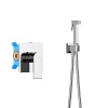 Смеситель с гигиеническим душем Aquatek ЛИРА, хром, AQ1419CR