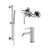 Комплект для ванны Aquatek Европа, хром, AQ1331CR