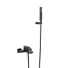Смеситель для ванны Aquatek Либра, черный, AQ1649MB