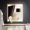 Зеркало в ванную Alavann Monaco, 70 см, белый, ALV0089001