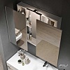 Шкаф с зеркалом Alavann Cosmetic, 90 см, ALV0772001
