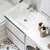 Тумба с раковиной Alavann Soft Silver ALV0994000 120 белый