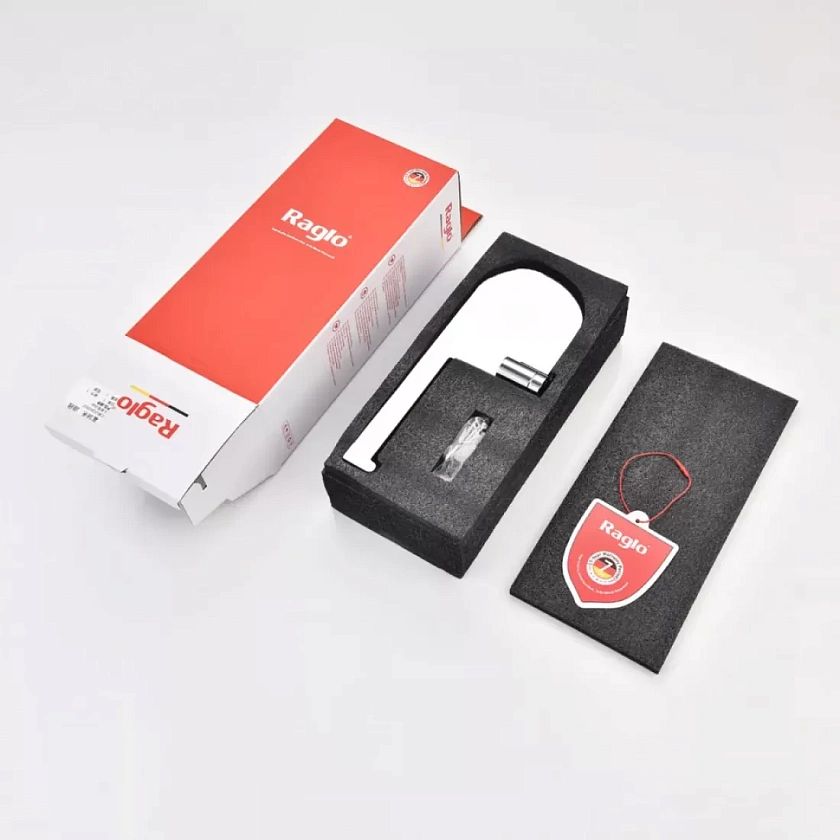 Бумагодержатель с полочкой для телефона Raglo R300.03 хром