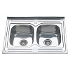 Кухонная мойка MELANA, нержавеющая сталь, 061/2 (*5)