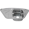 Кухонная мойка MELANA, нержавеющая сталь, 222 A t (*7)