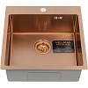 Кухонная мойка MELANA, бронза, D5050HC