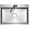 Кухонная мойка MELANA, сатин, MLN-R7050H