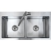 Кухонная мойка MELANA, сатин, MLN-RS8045H