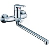Смеситель для душа с длинным изливом Gappo G36, хром, G2236
