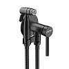 Смеситель с гигиеническим душем Gappo G06-6, черный, G7206-6