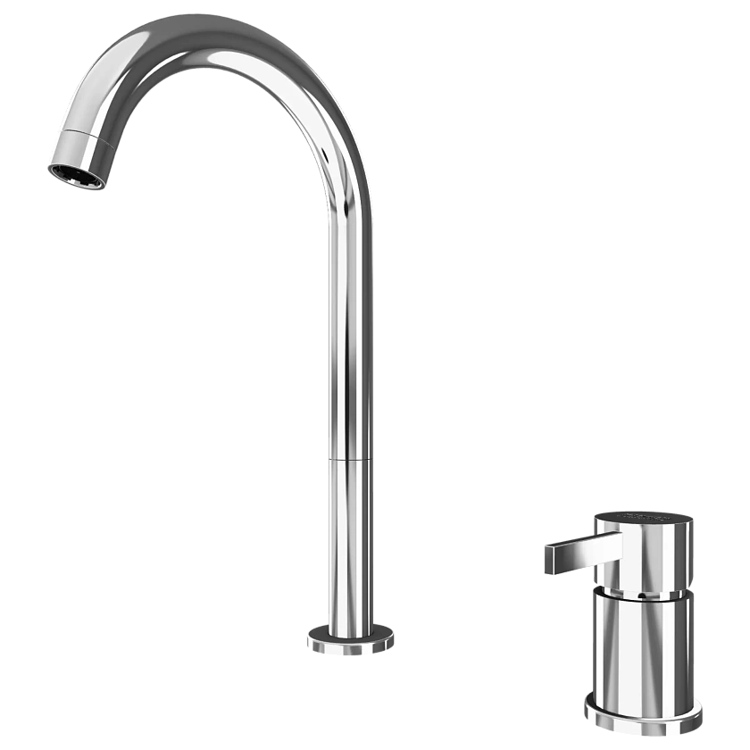 Смеситель для раковины Remer Rubinetterie Metrica MC57L, хром