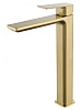 Смеситель для раковины Wonzon &amp; Woghand DIAMOND, высокий, золото, WW-88239011-BG