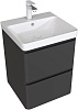 Тумба с раковиной Aquanet Эмбер, 50 см, 00330464+11050-KL