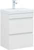 Тумба с раковиной Aquanet Нота New, 50 см, 00335416+00204095