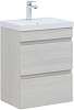 Тумба с раковиной Aquanet Нота New, 50 см, 00334202+00204095