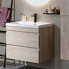 Тумба с раковиной Aquanet Нота New, 60 см, 00334197+00204117