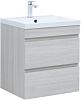 Тумба с раковиной Aquanet Нота New, 60 см, 00334203+00204117
