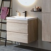 Тумба с раковиной Aquanet Нота New, 90 см, 00334199+00204119