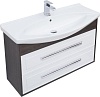 Тумба с раковиной Aquanet Остин, 105 см, 00252674+191676