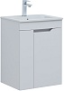 Тумба с раковиной Aquanet Практика, 50 см, 00330451+44050