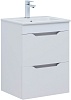 Тумба с раковиной Aquanet Практика, 50 см, 00330455+44050