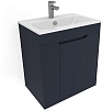 Тумба с раковиной Aquanet Практика, 60 см, 00330454+44060