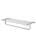 Полотенцедержатель WONZON &amp; WOGHAND ECLIPSE с полкой, хром, WW-9181