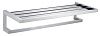 Полотенцедержатель с полкой WONZON &amp; WOGHAND, Хром (WW-9581)