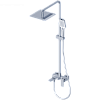 Душевая система Wonzon &amp; Woghand CUBE 2.0, поворотный, глянцевая, хром, WW-88047068-CR