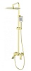 Душевая система Wonzon &amp; Woghand FIT, брашированная, золото, WW-88739009-BG