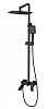 Душевая система Wonzon &amp; Woghand FIT, матовая, черный, WW-88739009-MB