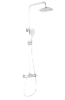 Душевая система Wonzon &amp; Woghand MUSE, матовая, белый, WW-A30653-MW