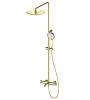 Душевая система Wonzon &amp; Woghand STICK, брашированная, золото, WW-88739017-BG