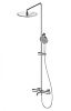 Душевая система Wonzon &amp; Woghand STICK, брашированная, никель, WW-88739017-BN